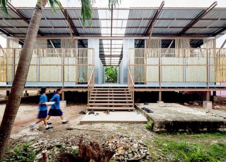 Baan Honghua school by Jun Sekino. Photography © Spaceshift Studio