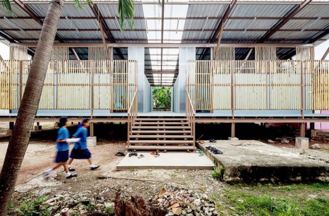 Baan Honghua school by Jun Sekino. Photography © Spaceshift Studio